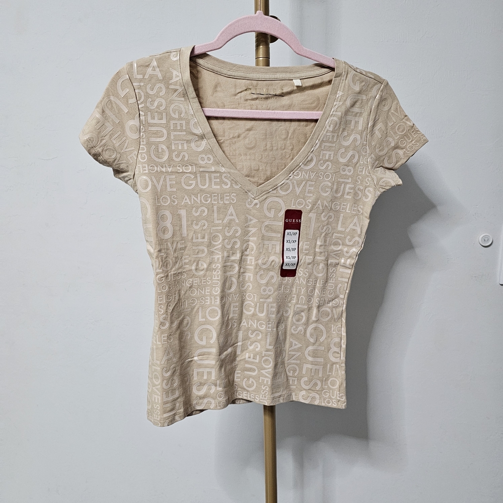 Guess Beige Women's Top
